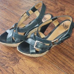 Sofft Cork Wedges "Carl" 1245007